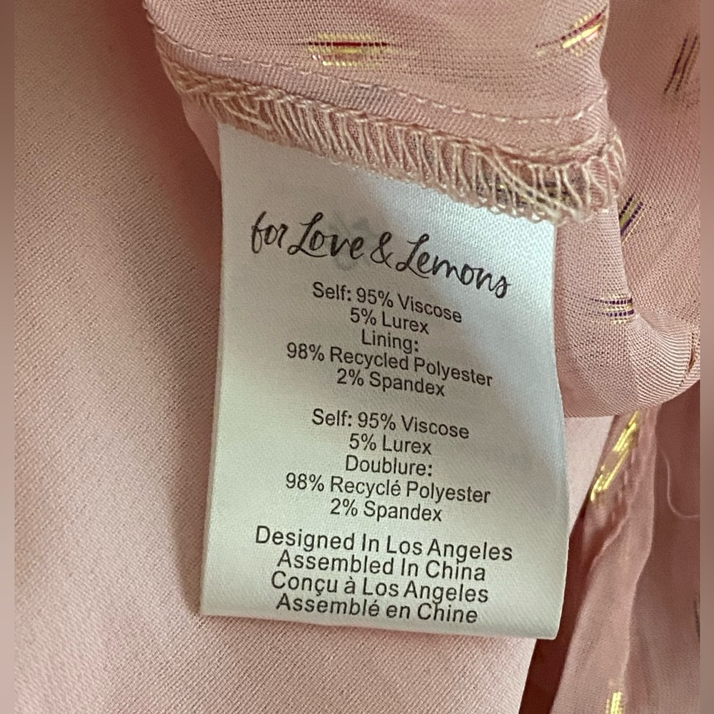 For Love and Lemons XS Chantal Long Sleeve Maxi Dress - Picture 14 of 15